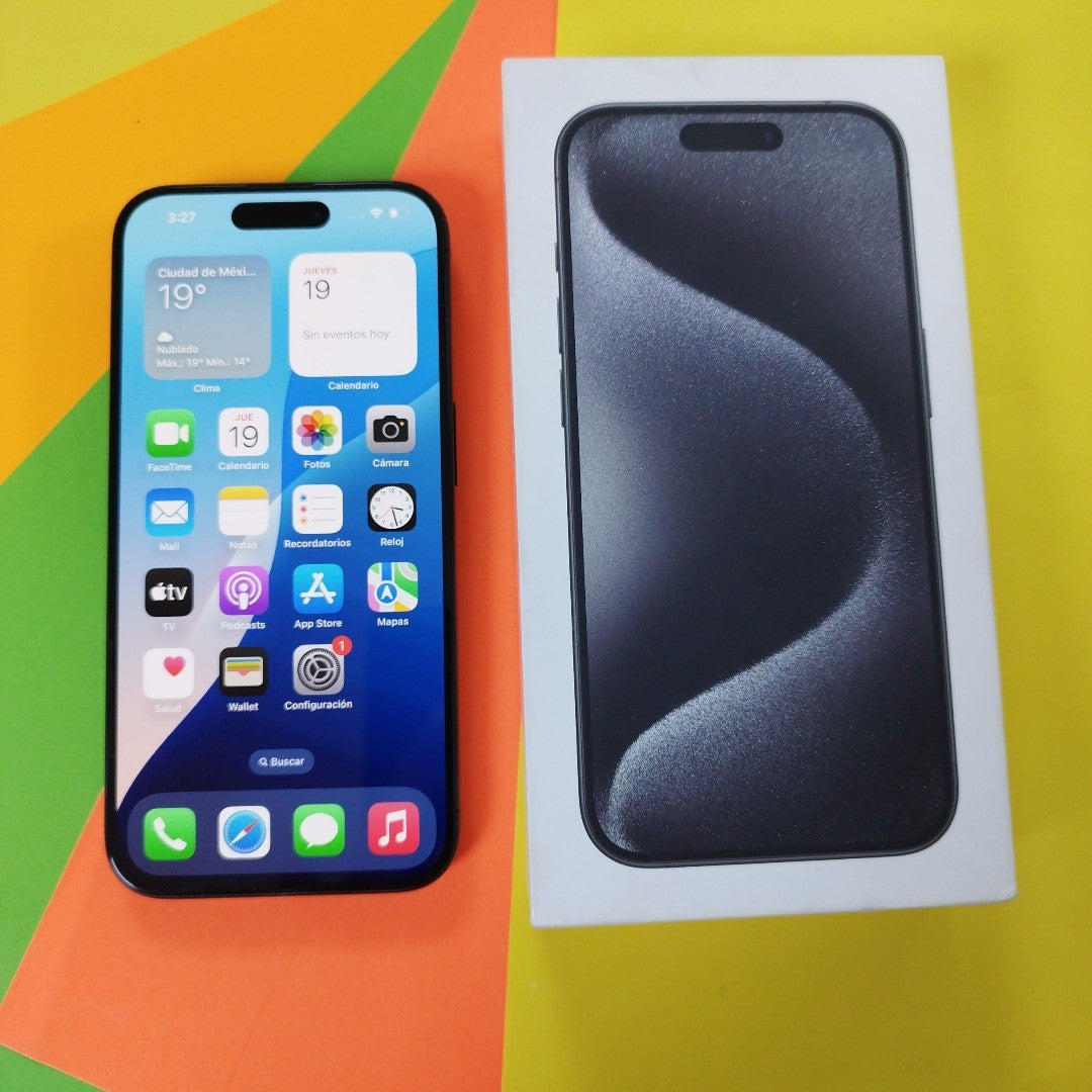 CELULAR APPLE IPHONE 15 PRO A3101 128 GB 8 GB RAM (SEMINUEVO)