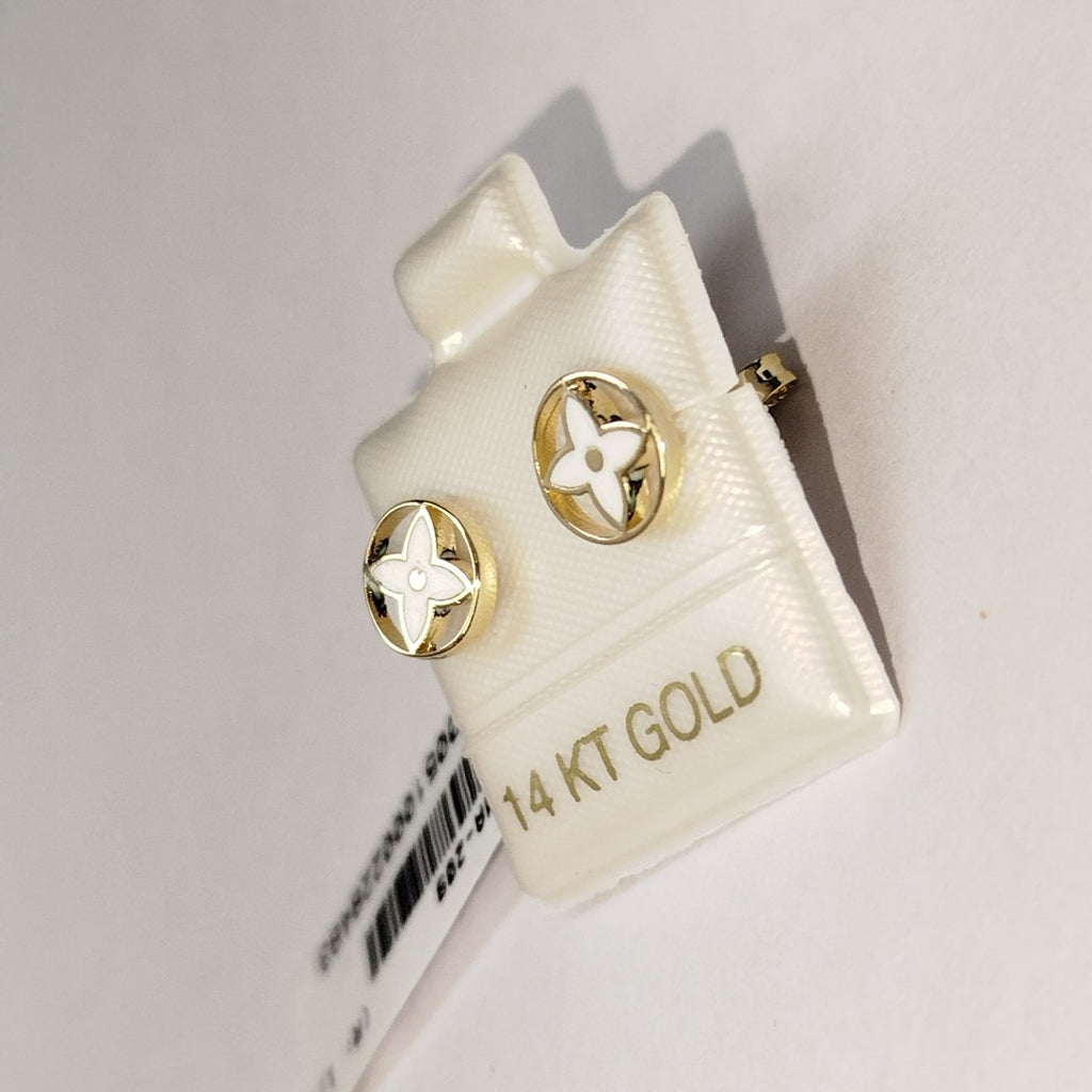 BROQUELES ORO 14K 1.1 (NUEVO)