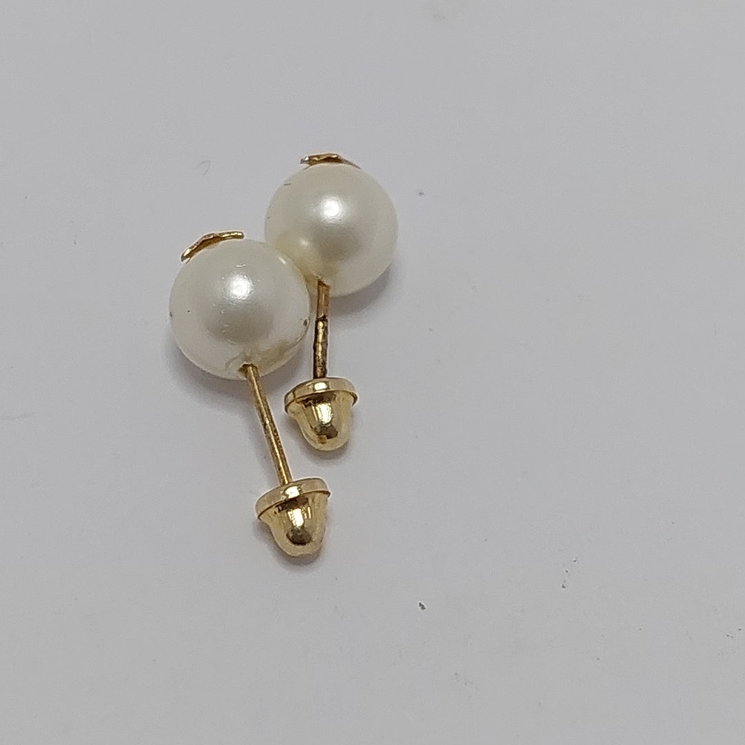 BROQUELES ORO 10K 1 (NUEVO)