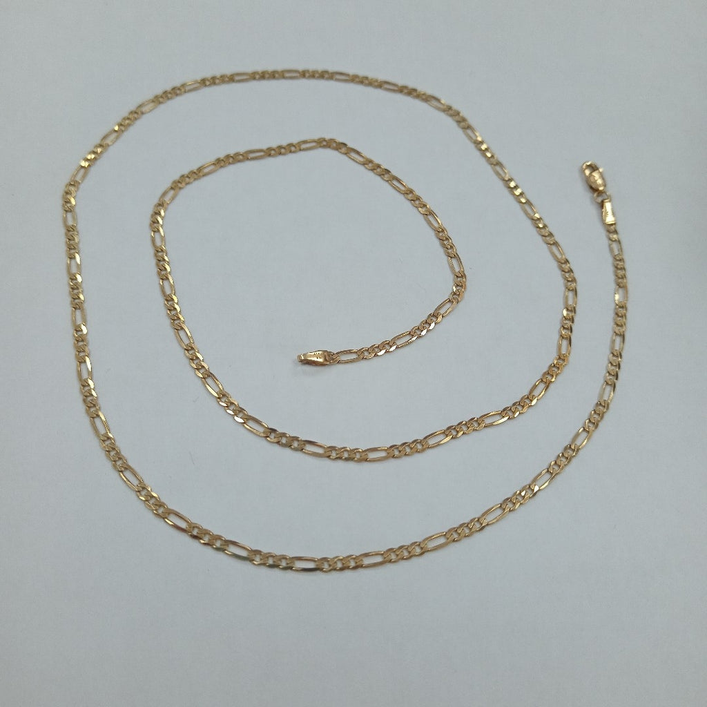CADENAS CARTIER 3*1 AMARILLA ORO 14K 5.4 (NUEVO)