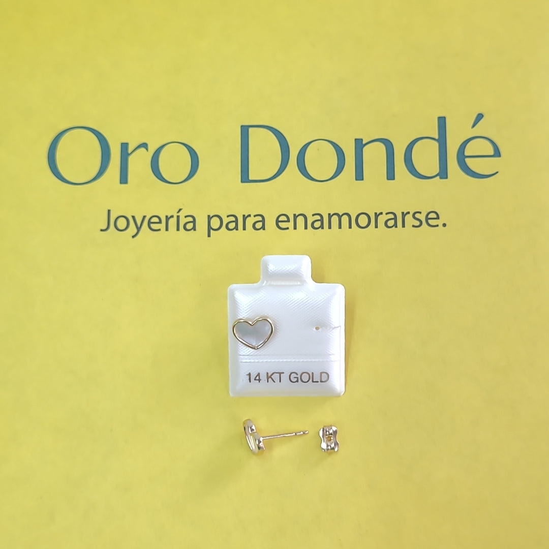 BROQUELES ORO 14K 1.1 (NUEVO)