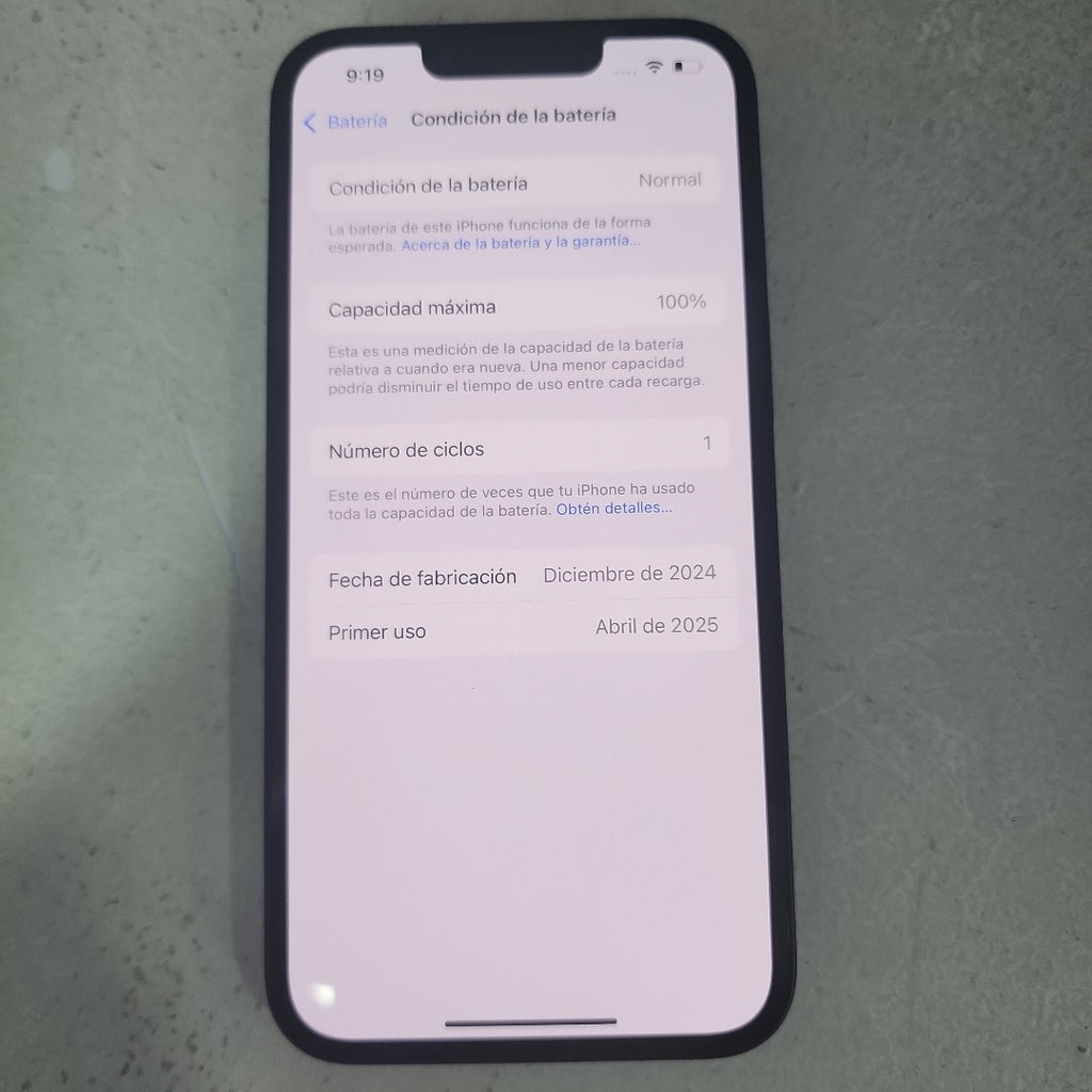 CELULAR APPLE IPHONE 16E A3409 (2025) 128 GB 8 GB RAM (SEMINUEVO)