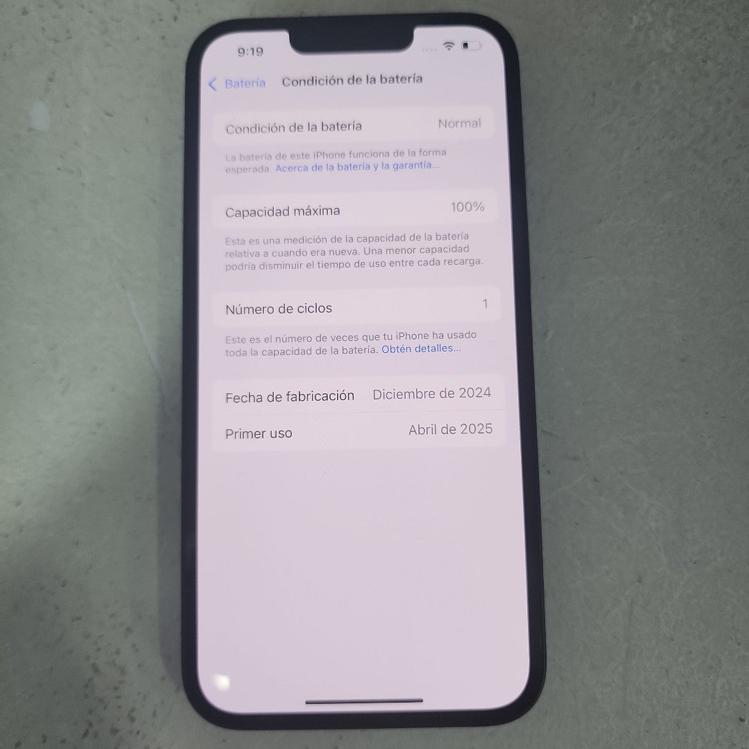CELULAR APPLE IPHONE 16E A3409 (2025) 128 GB 8 GB RAM (SEMINUEVO)