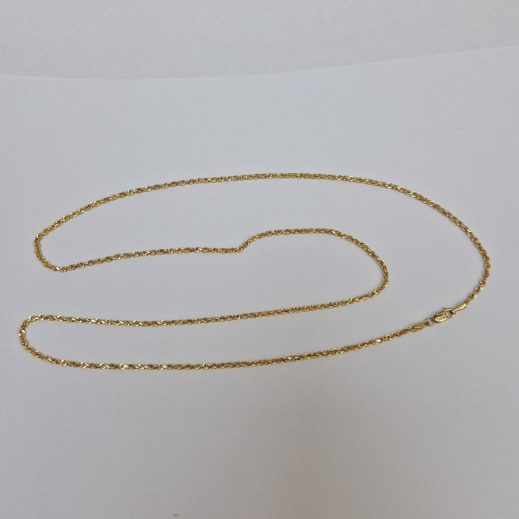 CADENAS TORSAL ORO 14K 7.6 (NUEVO)