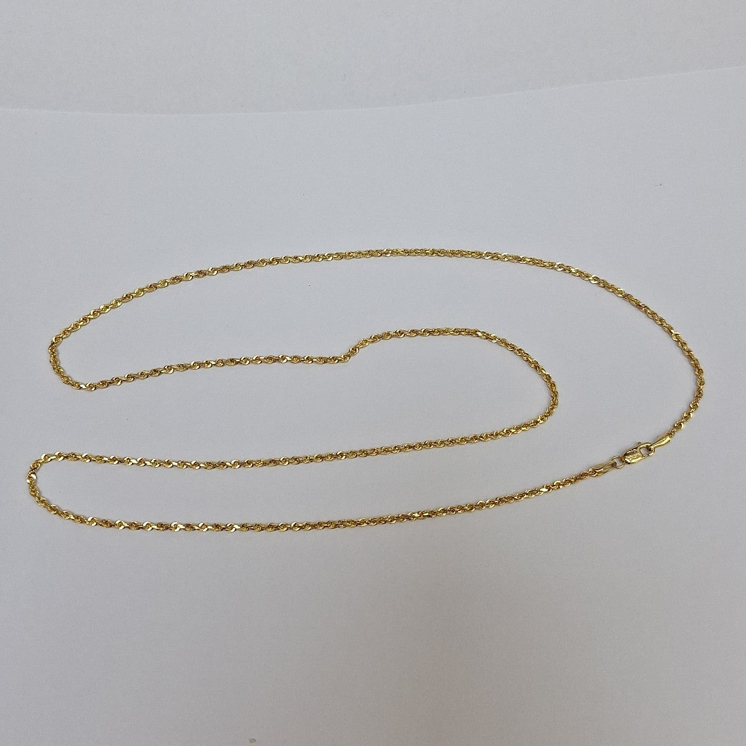 CADENAS TORSAL ORO 14K 7.6 (NUEVO)