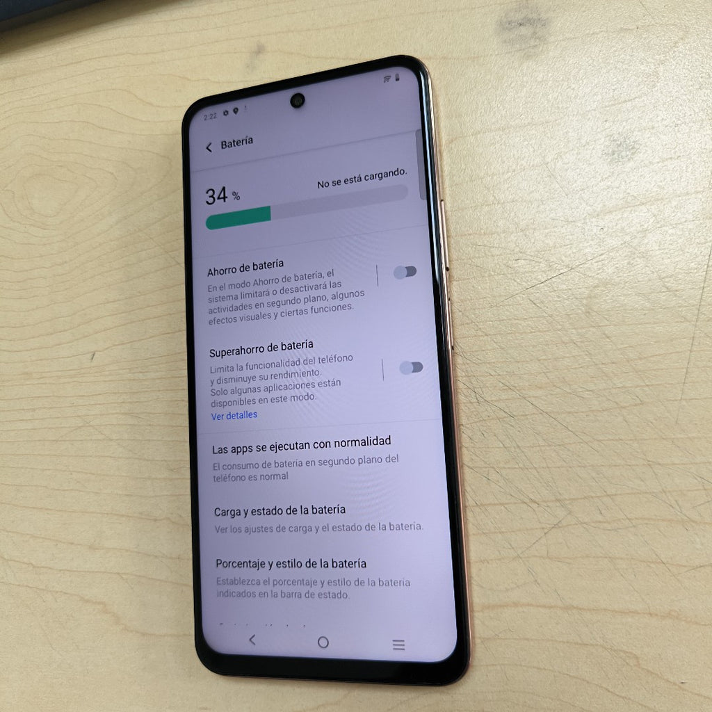 CELULAR VIVO Y28 V2352 256 GB 8 GB RAM (SEMINUEVO)