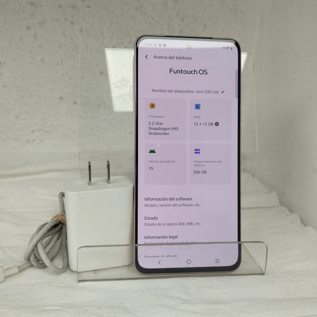 CELULAR VIVO V30 LITE V2314 (2023) 256 GB 12 GB RAM (SEMINUEVO)
