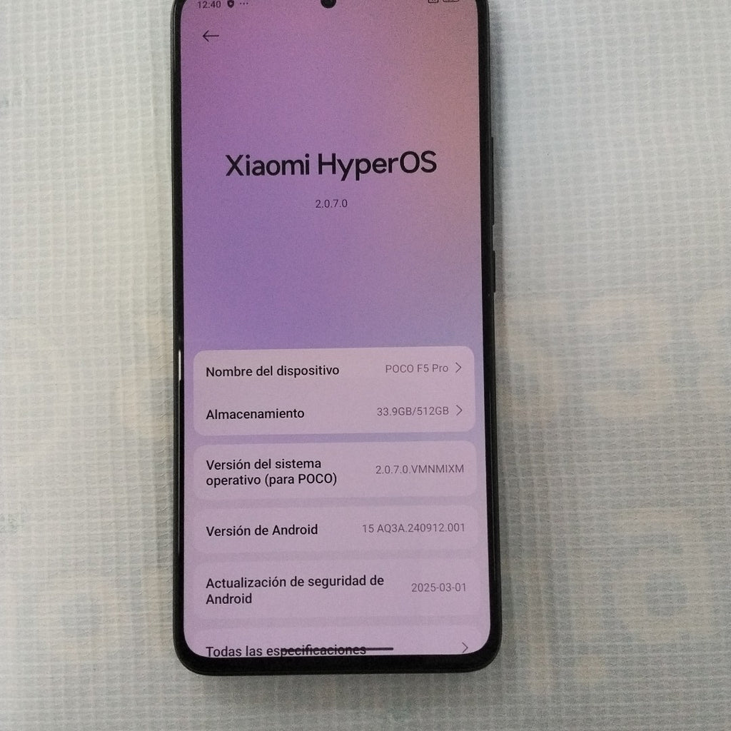 CELULAR XIAOMI POCO F5 PRO 23013PC75G (2023) 512 GB 12 GB RAM