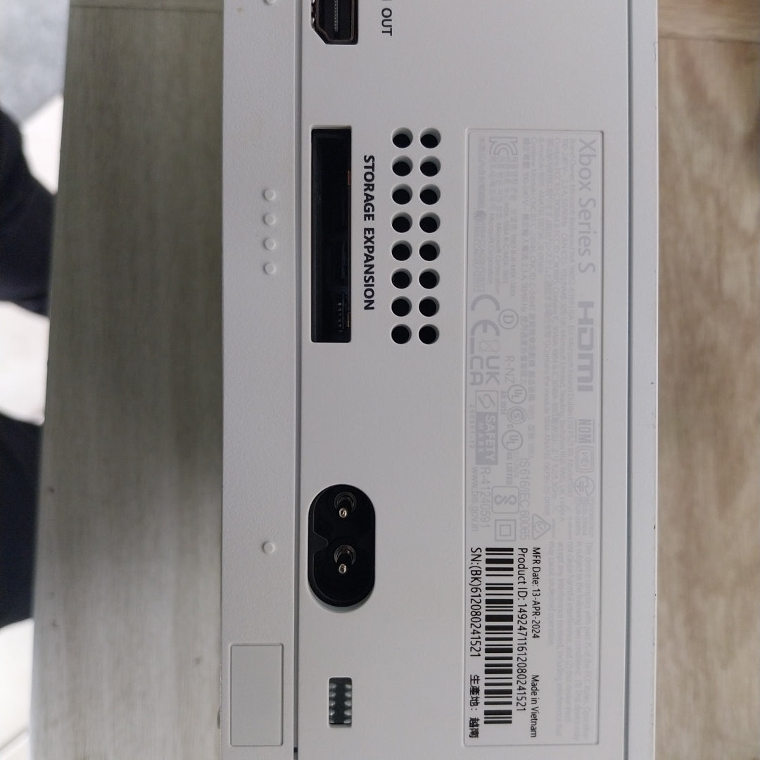 CONSOLA DE VIDEOJUEGO MICROSOFT XBOX SERIES S 512 GB SSD (SEMINUEVO)