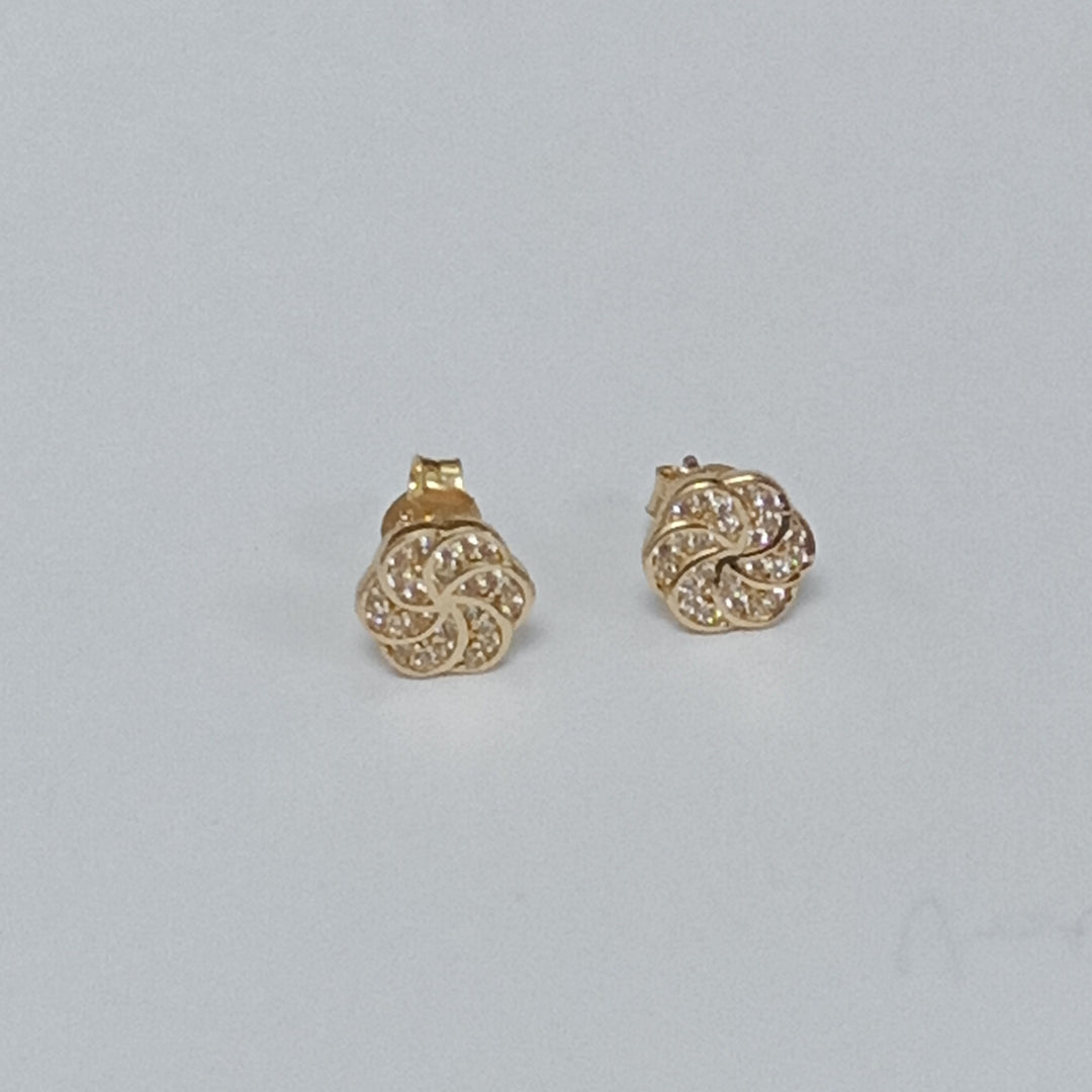 BROQUELES ORO 14K 1.8 (NUEVO)