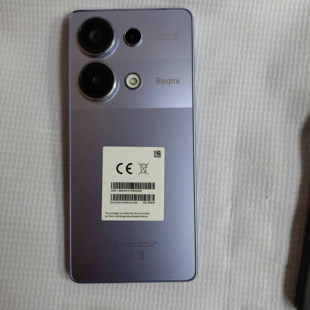 CELULAR XIAOMI REDMI NOTE 13 PRO 23117RA68G (2023) 256 GB 8 GB RAM (SEMINUEVO)