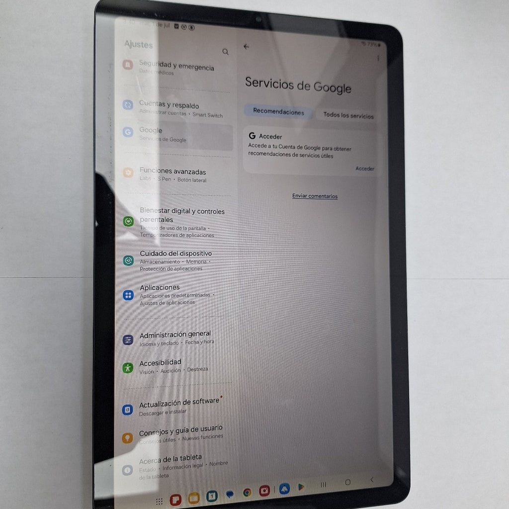 TABLETA SAMSUNG GALAXY TAB S6 LITE SM-P613 128 GB 4 GB RAM (SEMINUEVO)