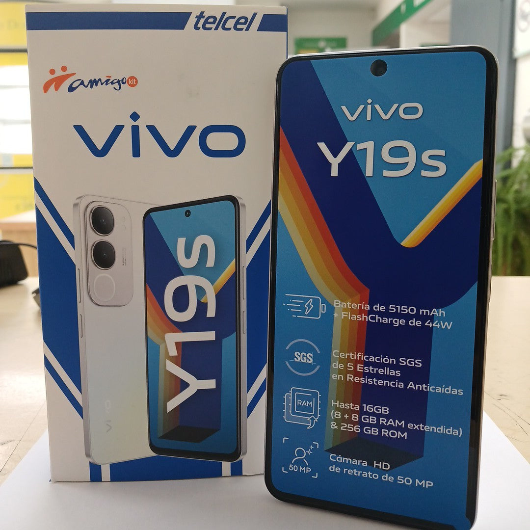 CELULAR VIVO Y19S V2419 (2024) 256 GB 8 GB RAM (SEMINUEVO)