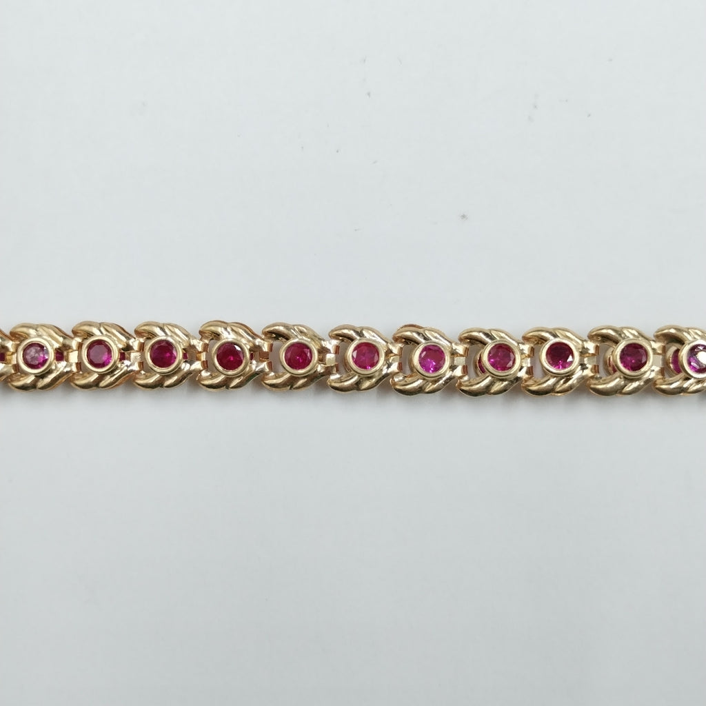 PULSERAS DAMA ORO 14K 12 (NUEVO)