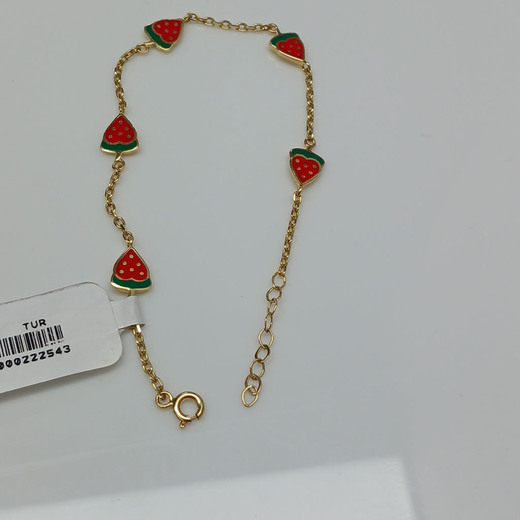 PULSERAS DAMA ORO 14K 3 (NUEVO)