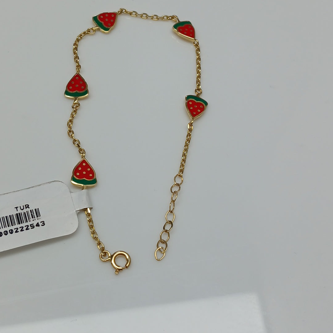 PULSERAS DAMA ORO 14K 3 (NUEVO)