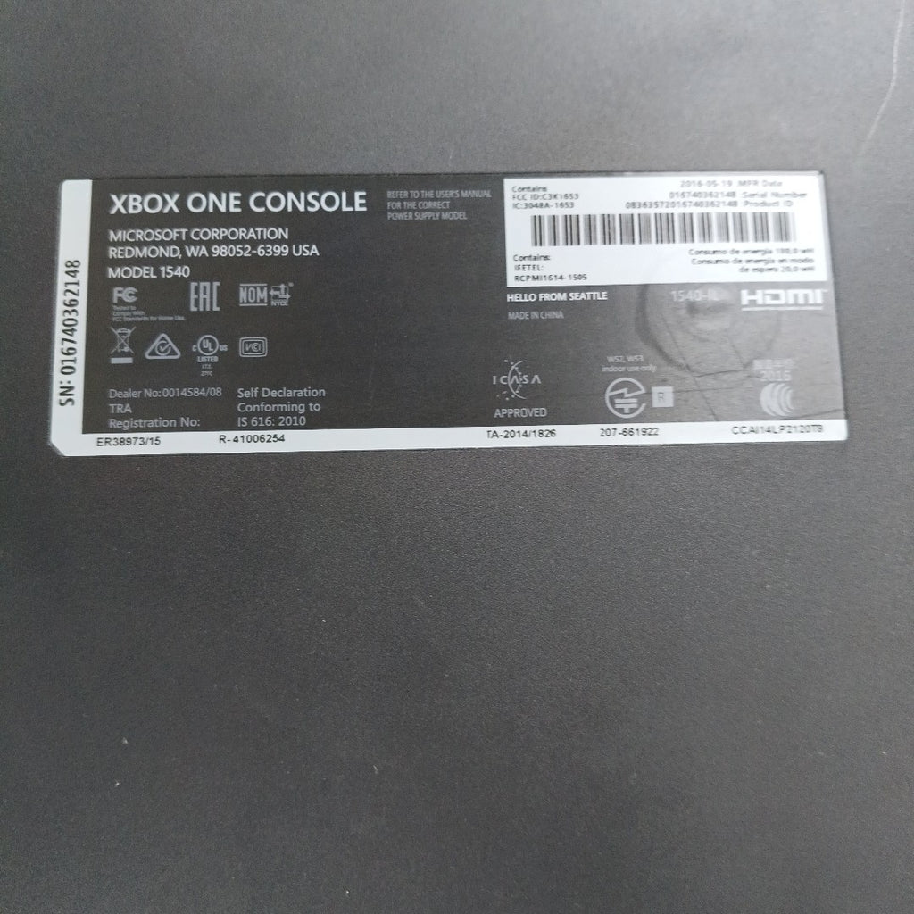 CONSOLA DE VIDEOJUEGO MICROSOFT XBOX ONE 500 GB  (SEMINUEVO)
