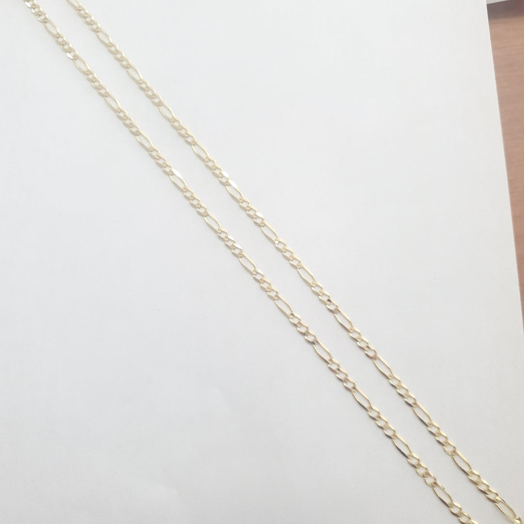 CADENAS CARTIER 3*1 AMARILLA ORO 14K 8.3 (NUEVO)