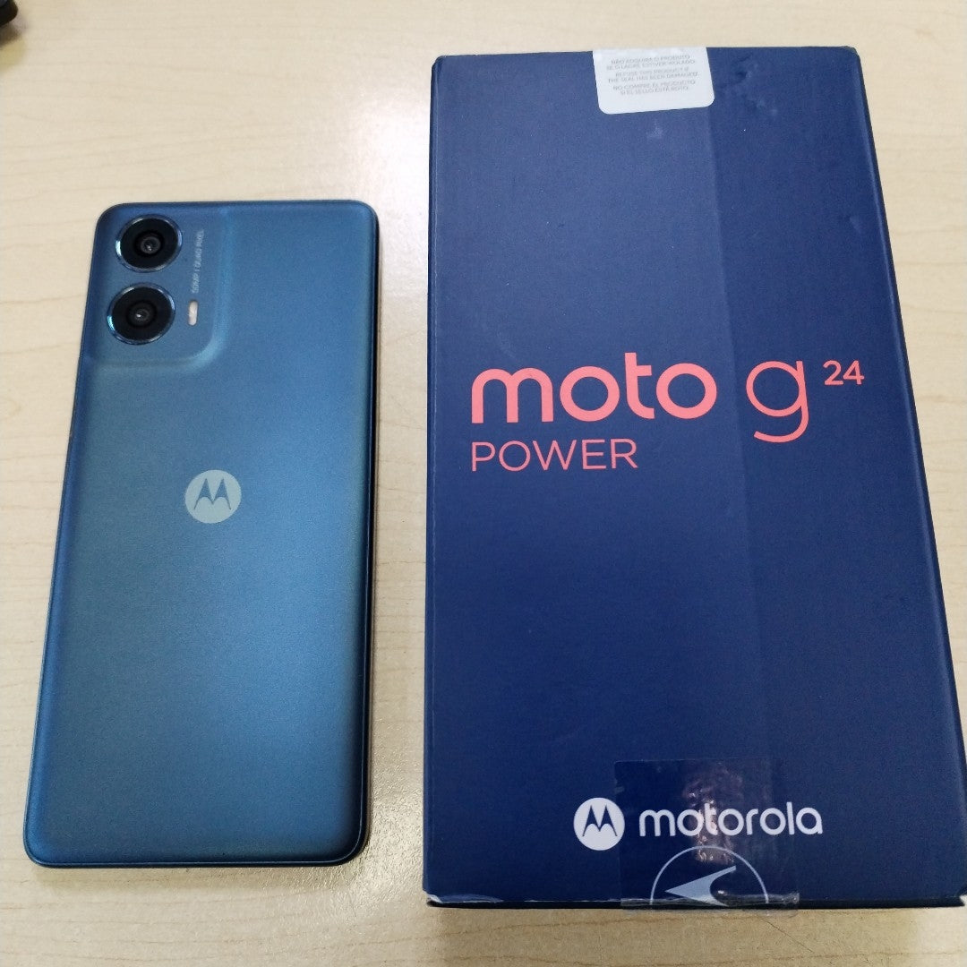 CELULAR MOTOROLA MOTO G24 POWER XT2425-1 (2024) 256 GB 8 GB RAM (SEMINUEVO)