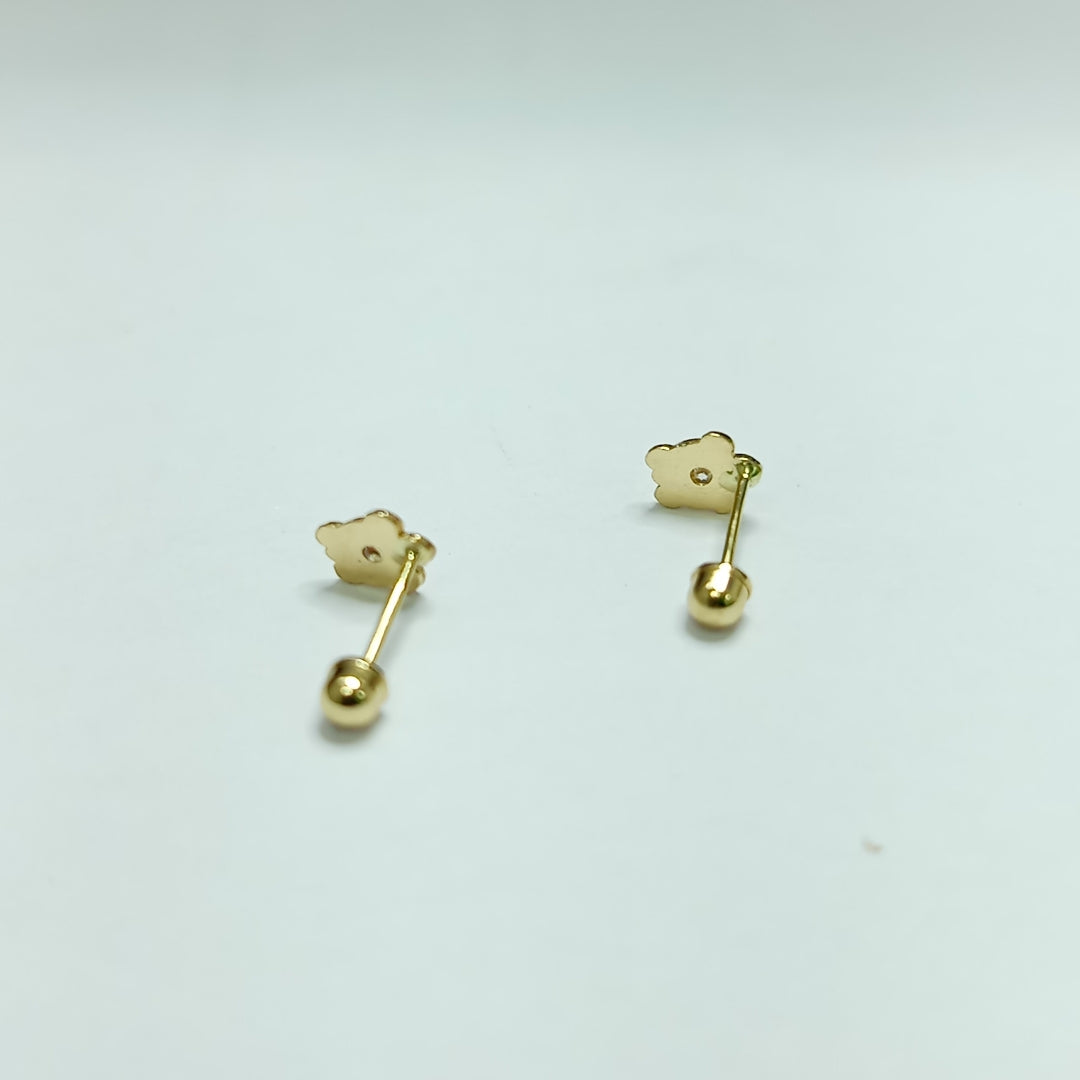 BROQUELES ORO 14K 1 (NUEVO)