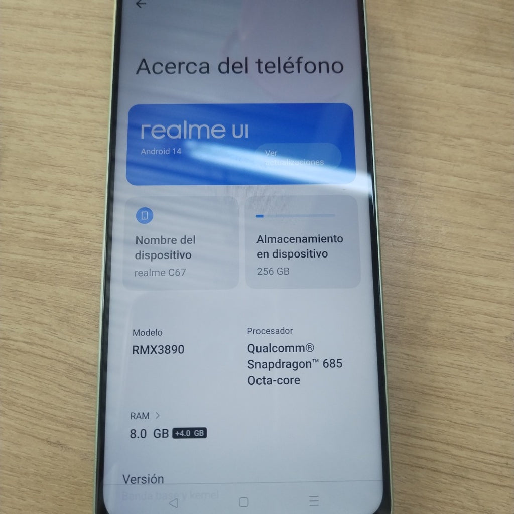 CELULAR REALME C67 RMX3890 (2023) 256 GB 8 GB RAM