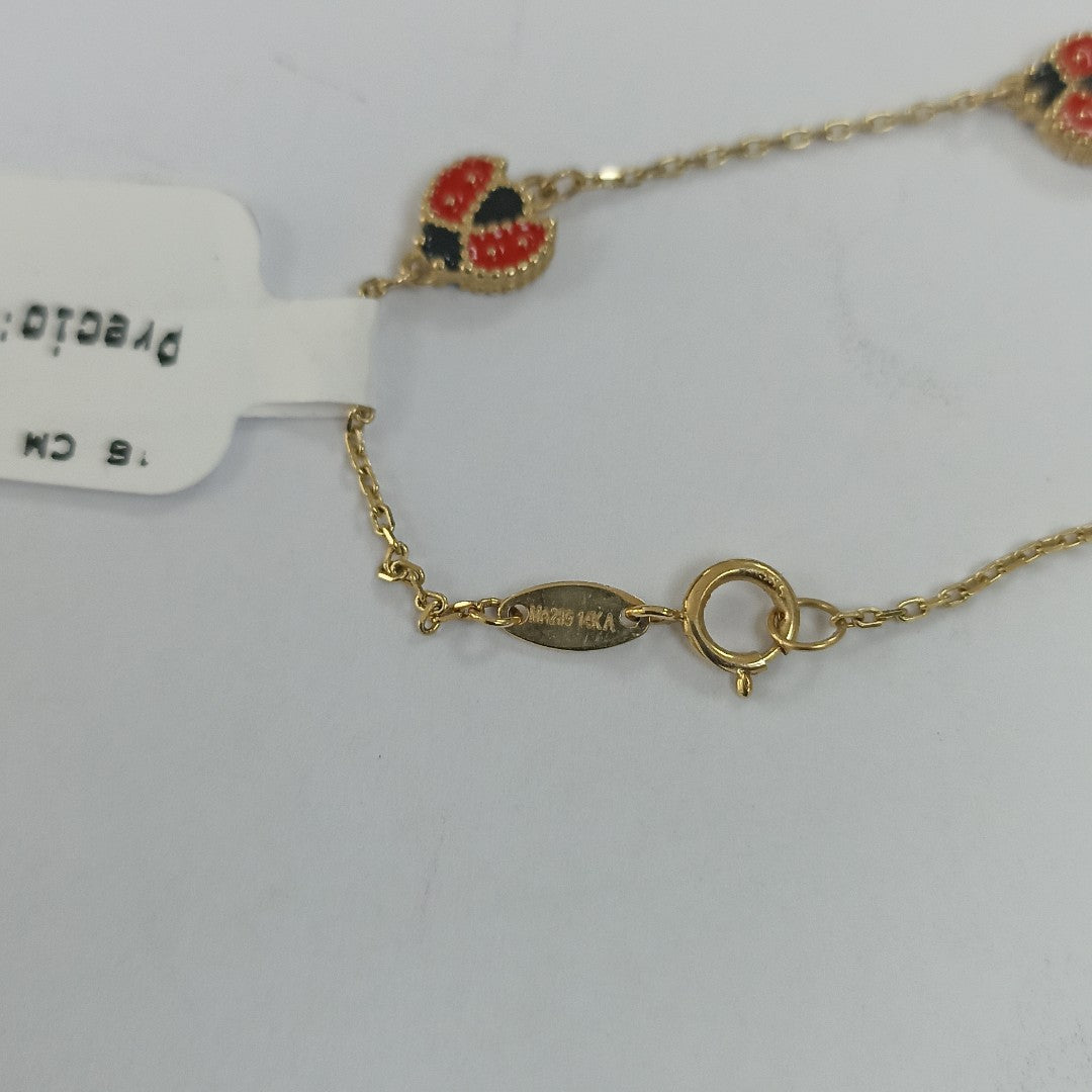 PULSERAS DAMA ORO 14K 1.7 (NUEVO)
