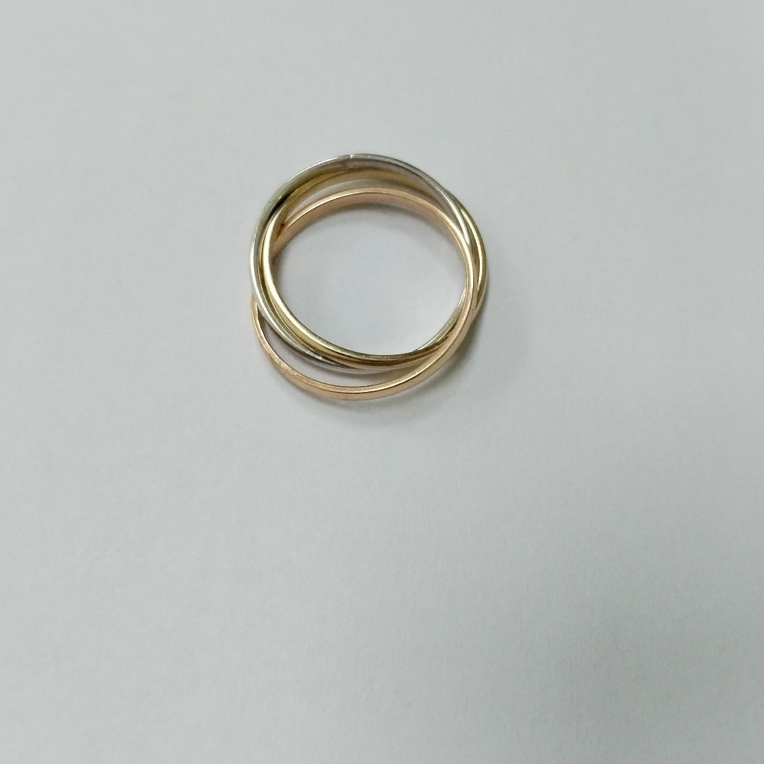 ANILLOS DAMA ORO 14K 4 (NUEVO)