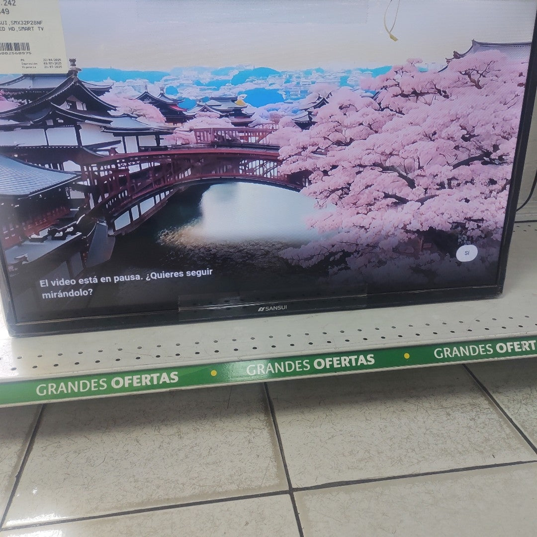 PANTALLA SANSUI SMX32P28NF (2020) 32" LED HD