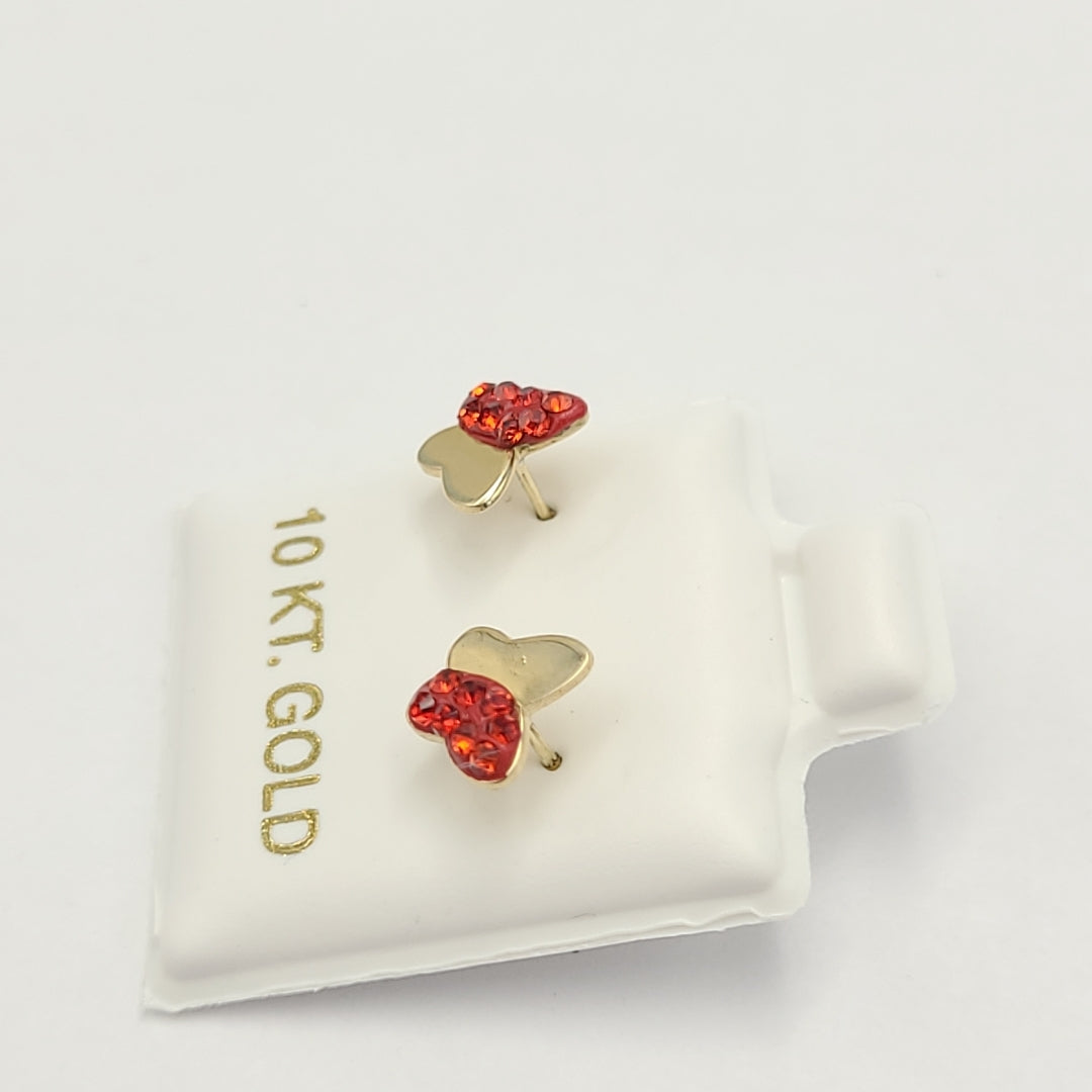 BROQUELES ORO 10K 1 (NUEVO)