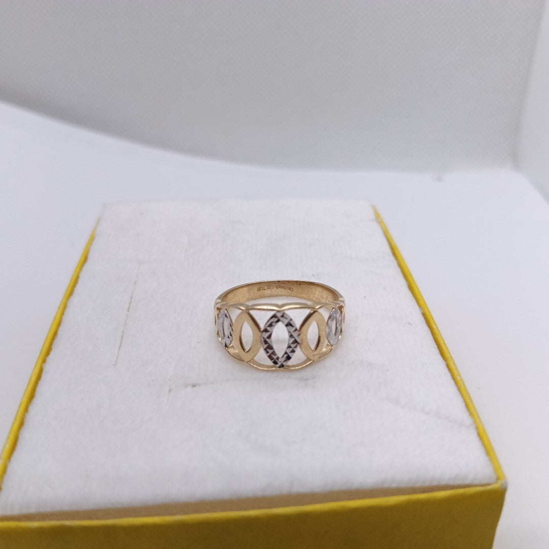 ANILLOS DAMA ORO 14K 2 (NUEVO)