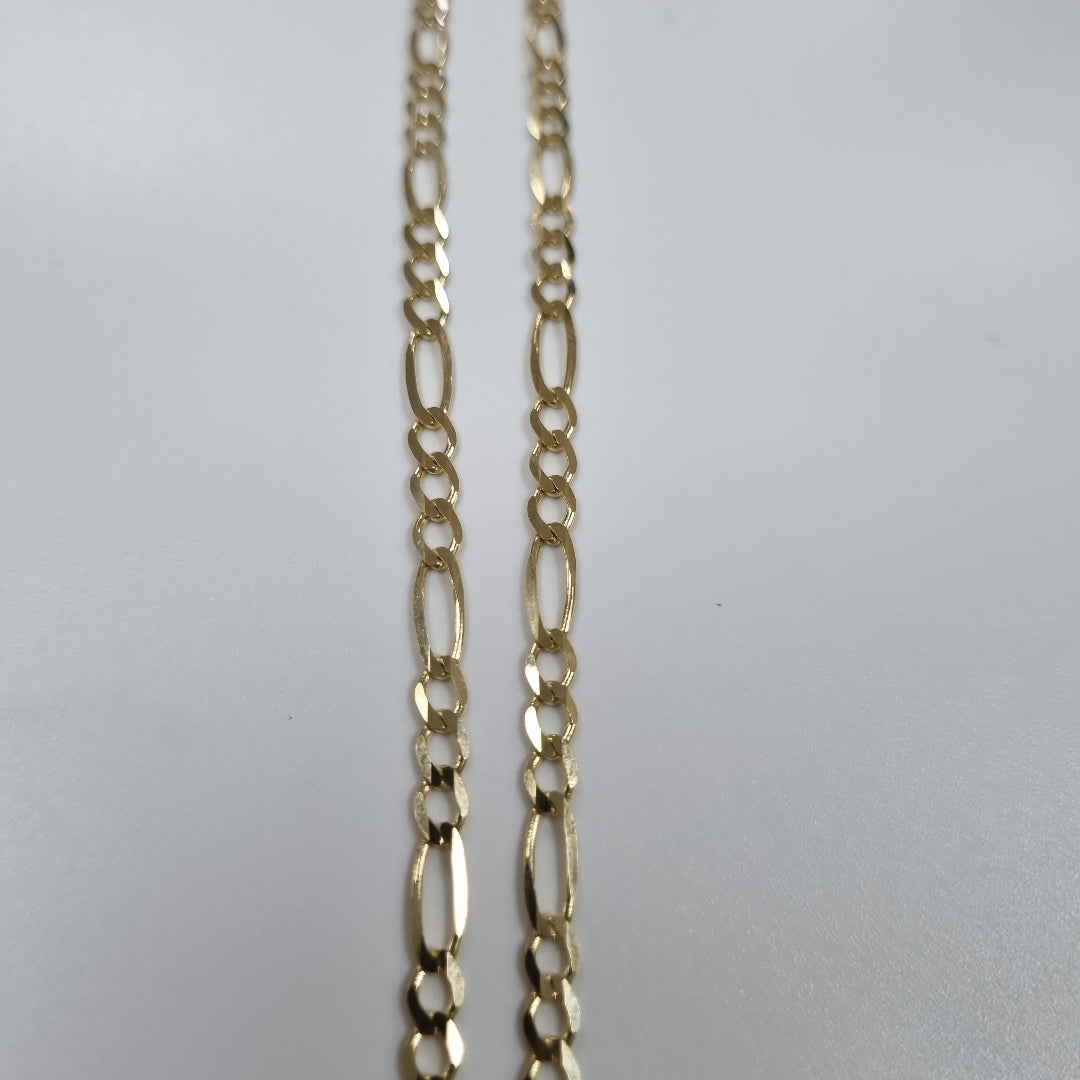 CADENAS CARTIER 3*1 AMARILLA ORO 14K 7.1 (NUEVO)