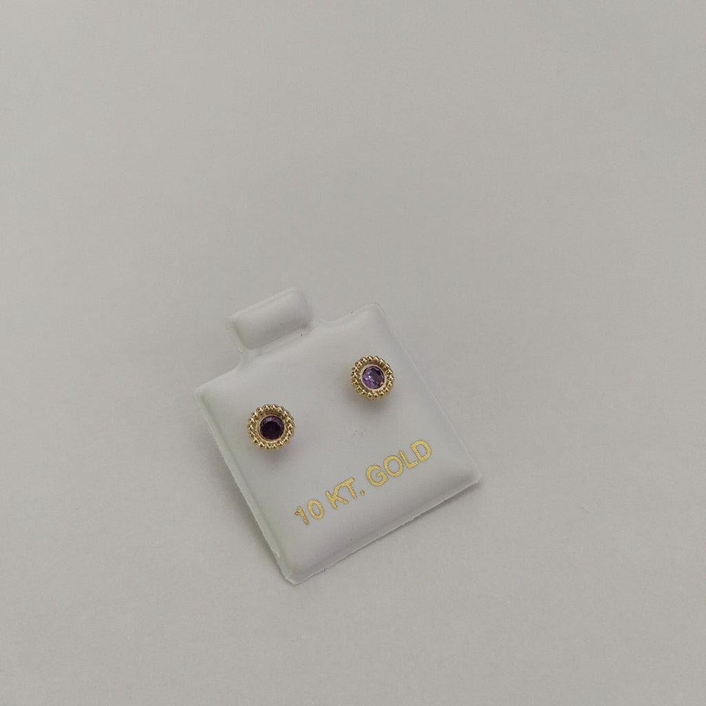 BROQUELES ORO 10K 1 (NUEVO)