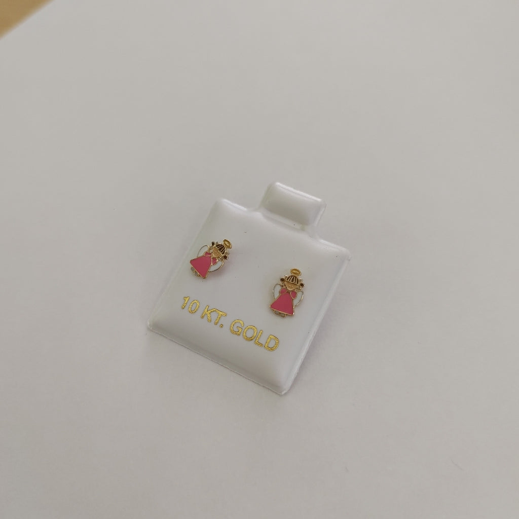 BROQUELES ORO 10K 1 (NUEVO)