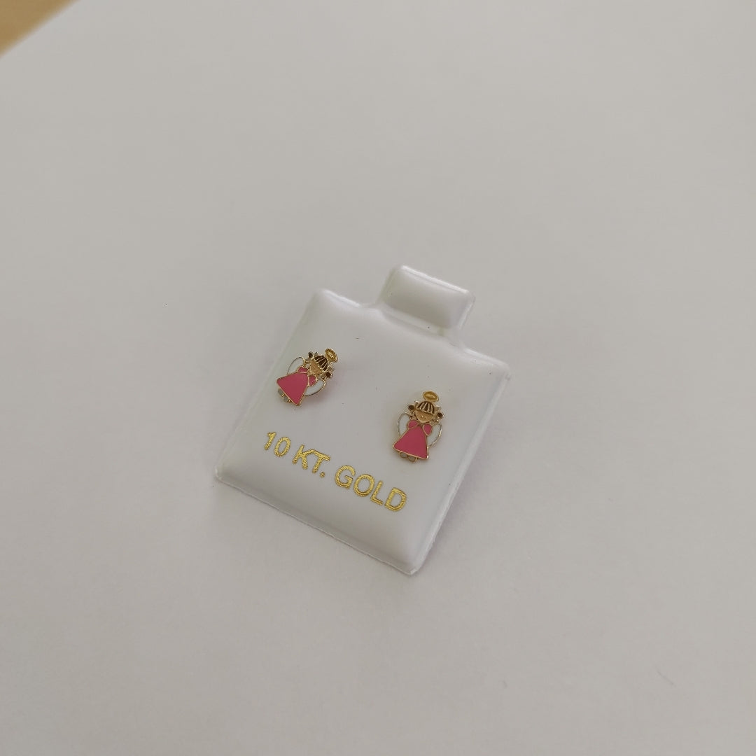 BROQUELES ORO 10K 1 (NUEVO)