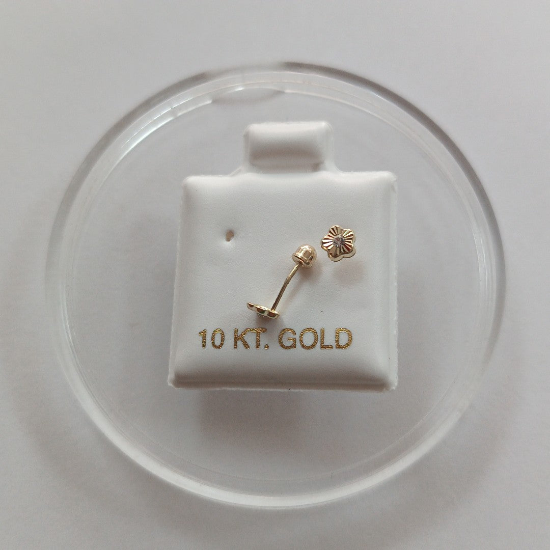 BROQUELES ORO 10K 1 (NUEVO)