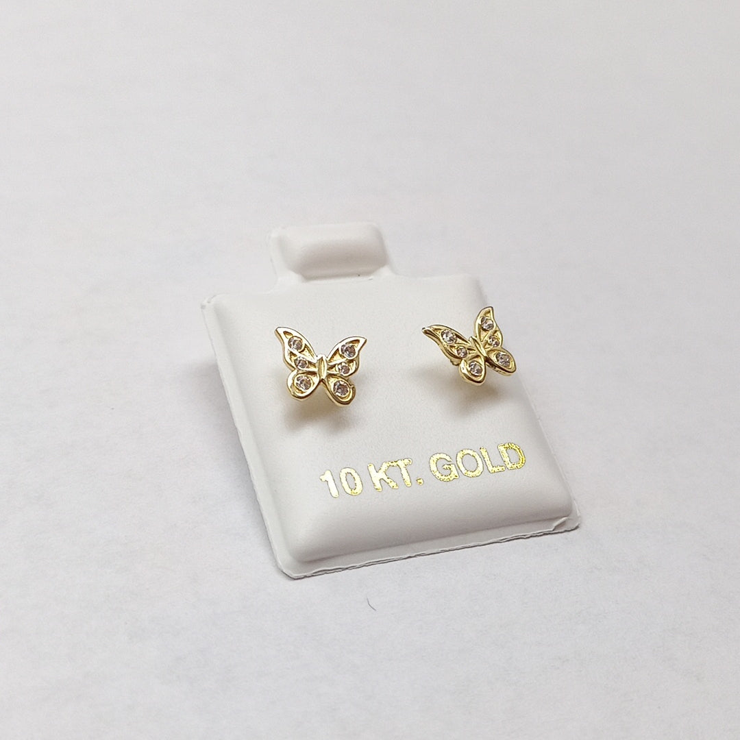 BROQUELES ORO 10K 1 (NUEVO)