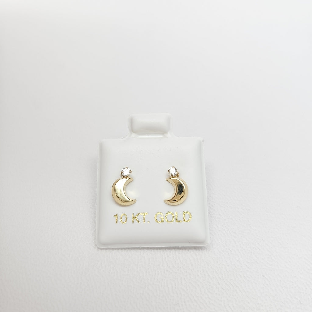 BROQUELES ORO 10K 1 (NUEVO)