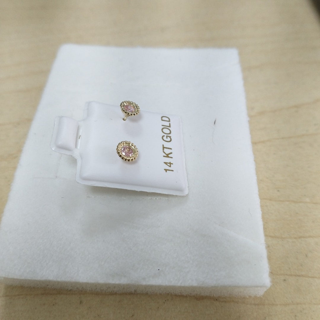 BROQUELES ORO 14K 1 (NUEVO)
