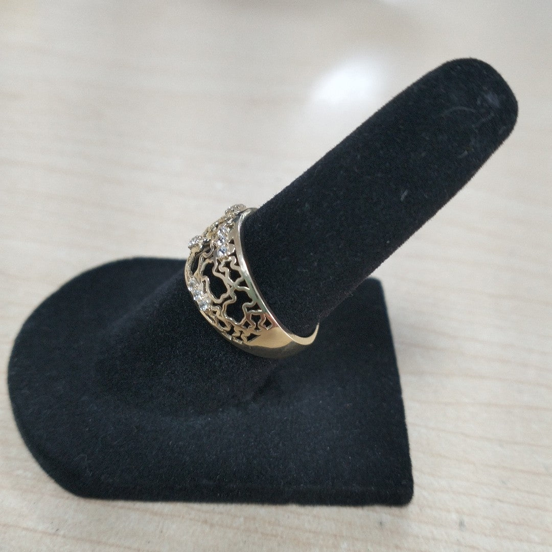 ANILLOS DAMA ORO 14K 2 (NUEVO)