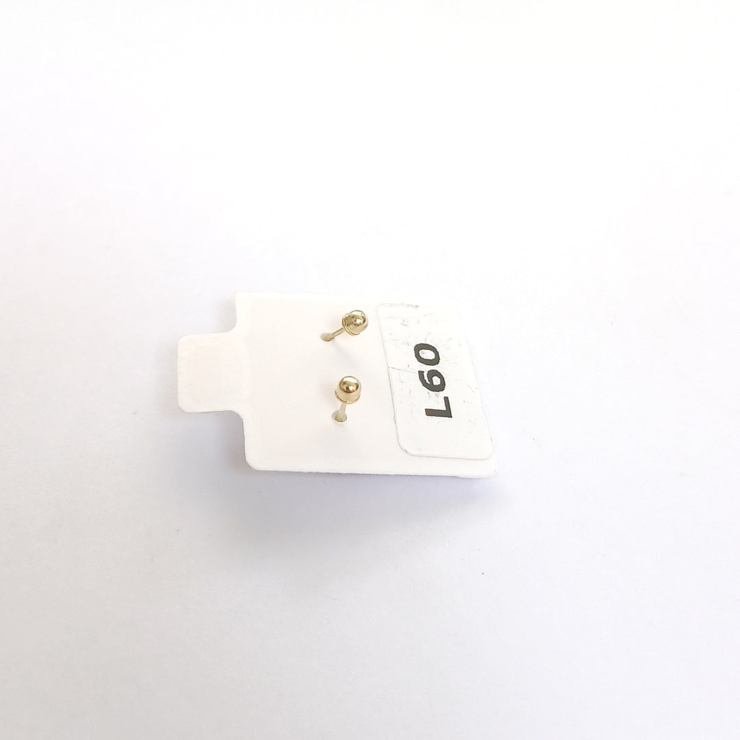 BROQUELES ORO 14K 1 (NUEVO)