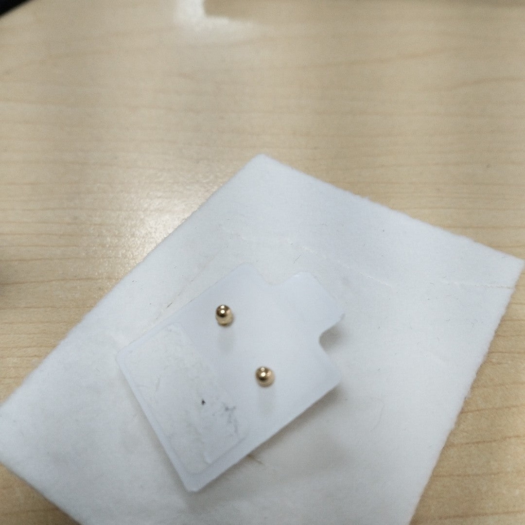 BROQUELES ORO 14K 1 (NUEVO)