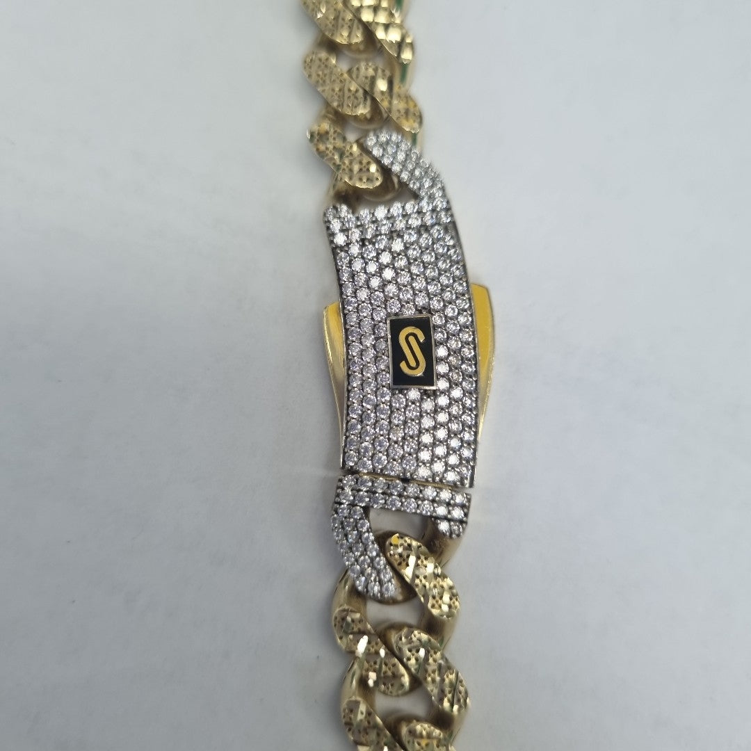 CADENA MONACO ORO 14K 44.8 (NUEVO)