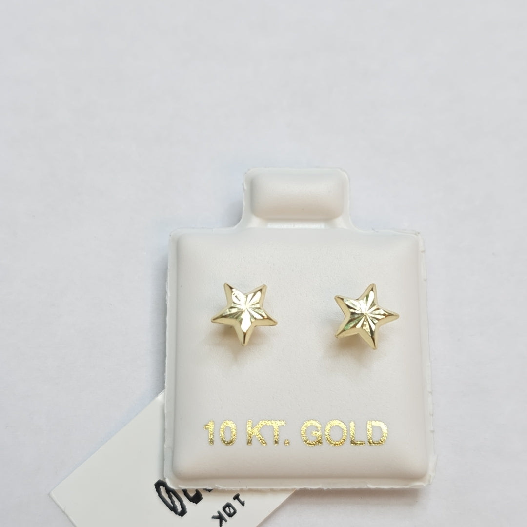 BROQUELES ORO 10K 1 (NUEVO)