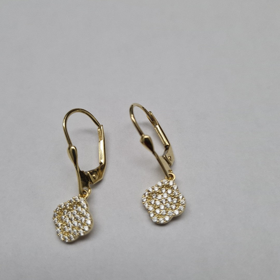 BROQUELES ORO 14K 2.3 (NUEVO)
