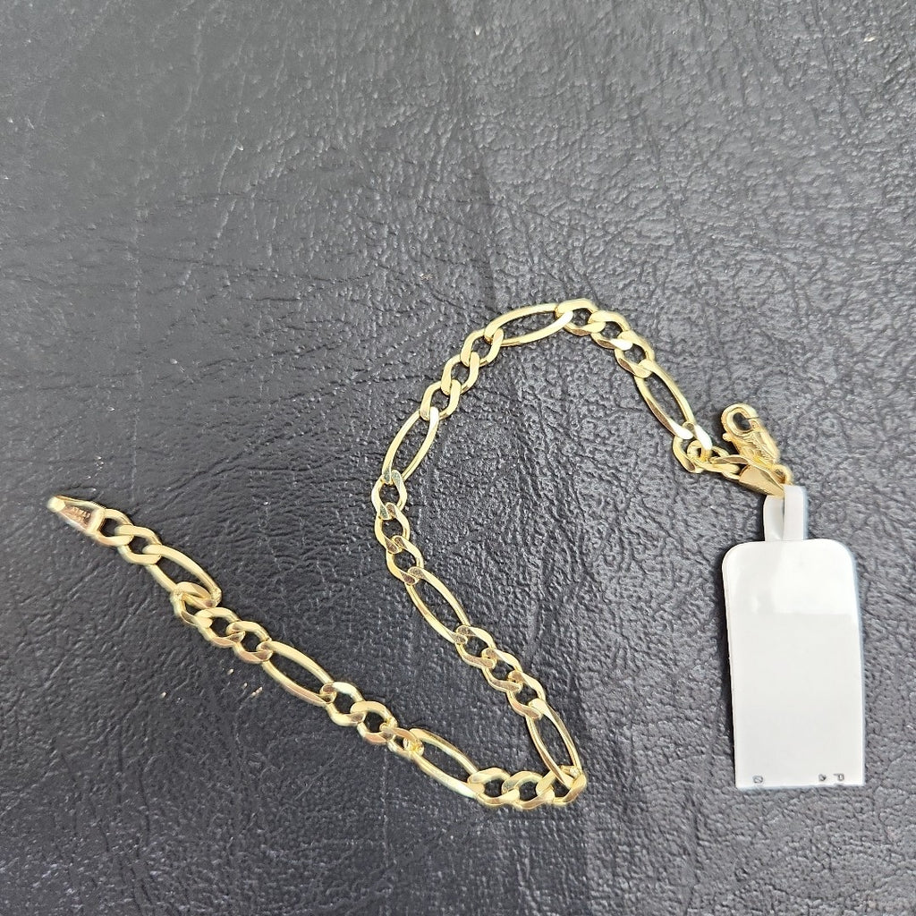 PULSERAS CABALLERO CARTIER 3*1 AMARILLA ORO 14K 4.6 (NUEVO)