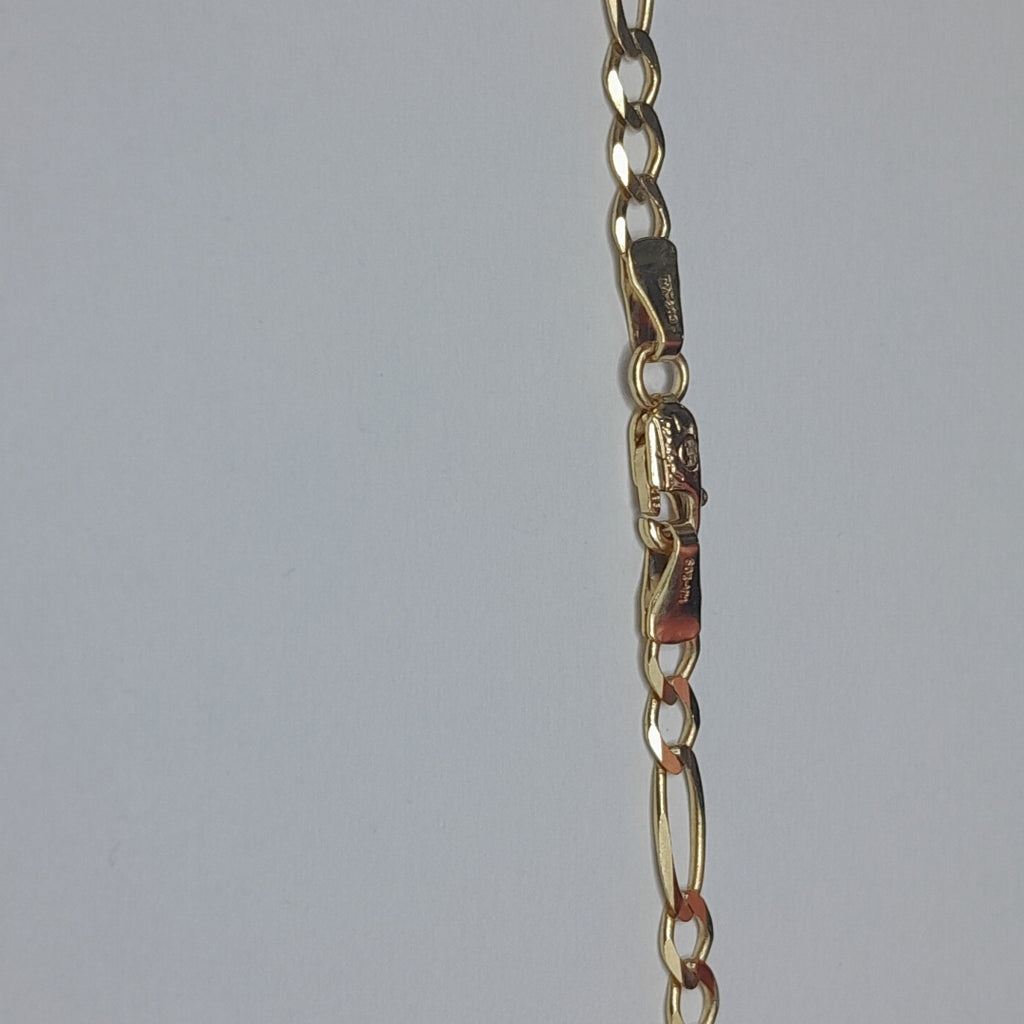 CADENAS CARTIER 3 1 AMARILLA ORO 14K 7.6 (NUEVO)