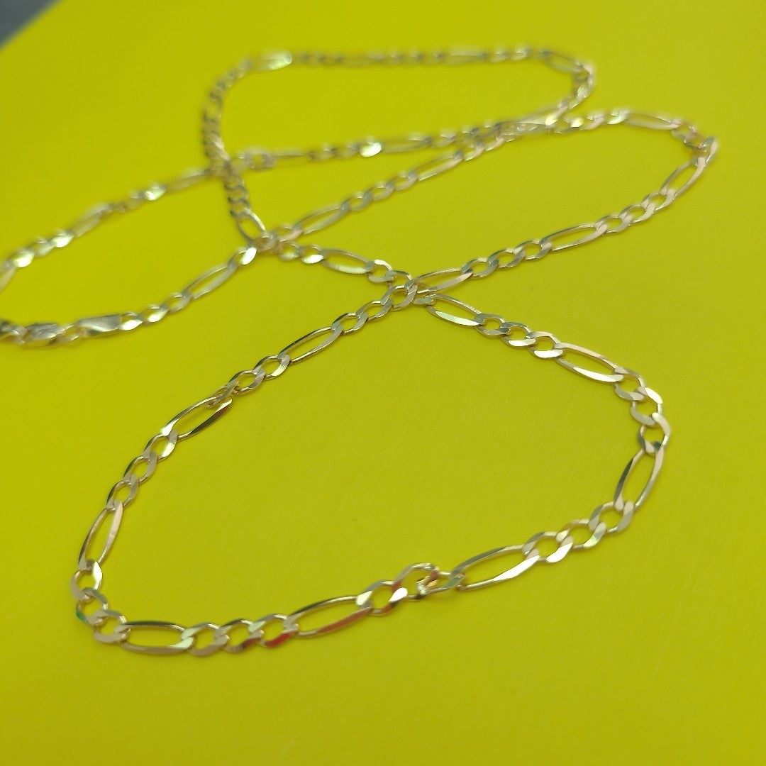 CADENAS CARTIER 3*1 AMARILLA ORO 10K 6.7 (NUEVO)