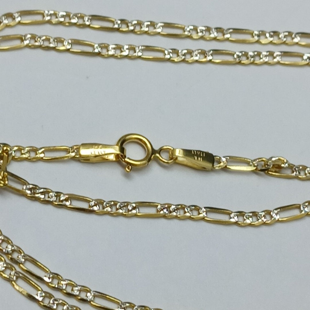 CADENAS CARTIER 3 1 DIAMANTADA ORO 14K 3 (NUEVO)
