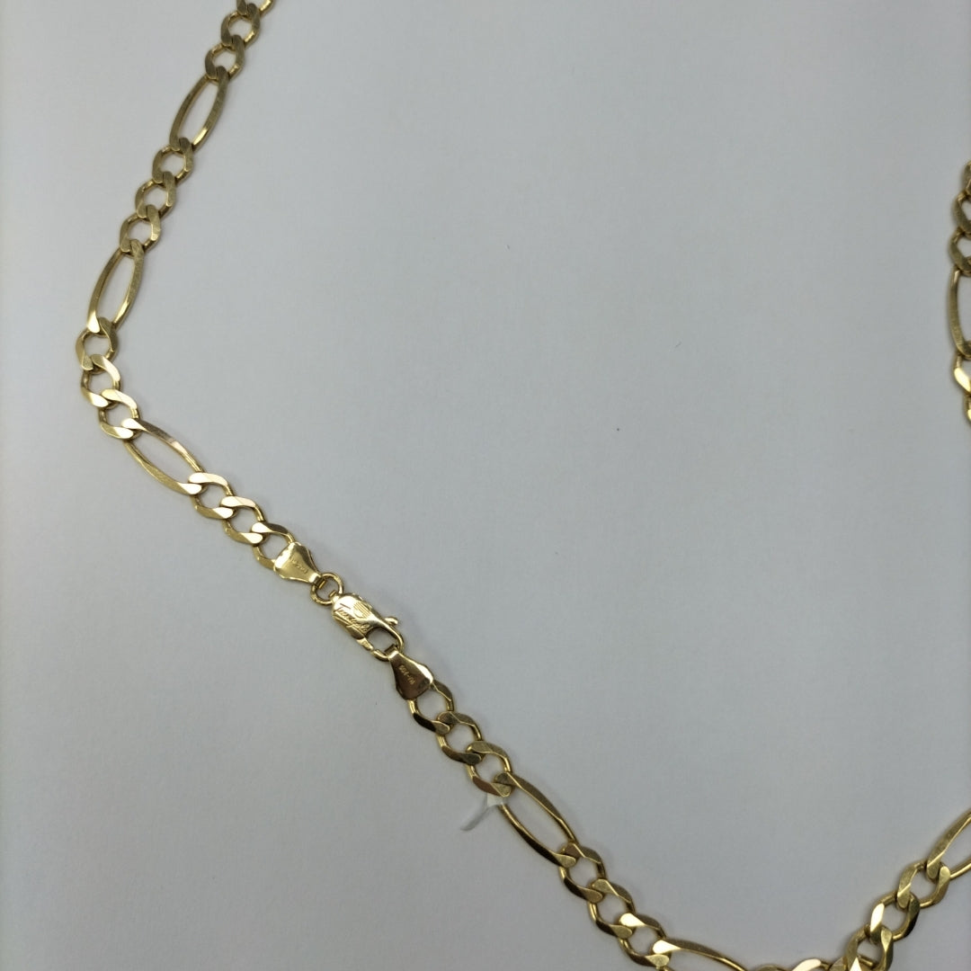 CADENAS CARTIER 3 1 AMARILLA ORO 14K 18.7 (NUEVO)