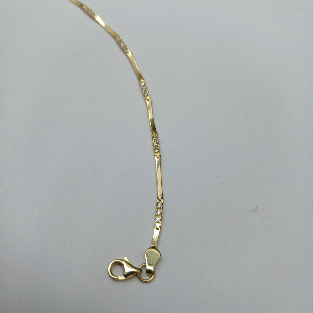 PULSERAS DAMA ORO 14K 3.9 (NUEVO)
